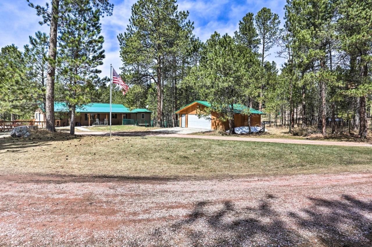 Private Black Hills Home With Corral Horses Welcome Custer Exteriér fotografie