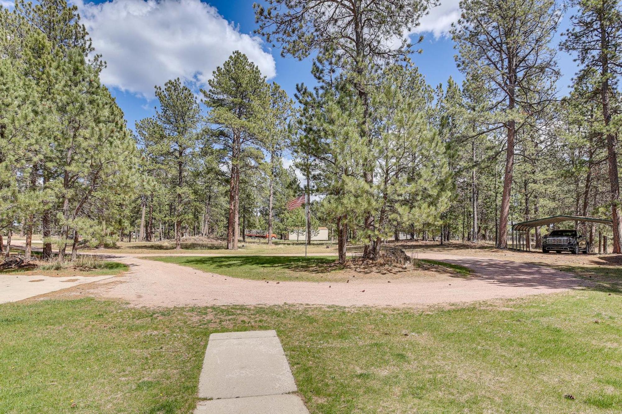 Private Black Hills Home With Corral Horses Welcome Custer Exteriér fotografie