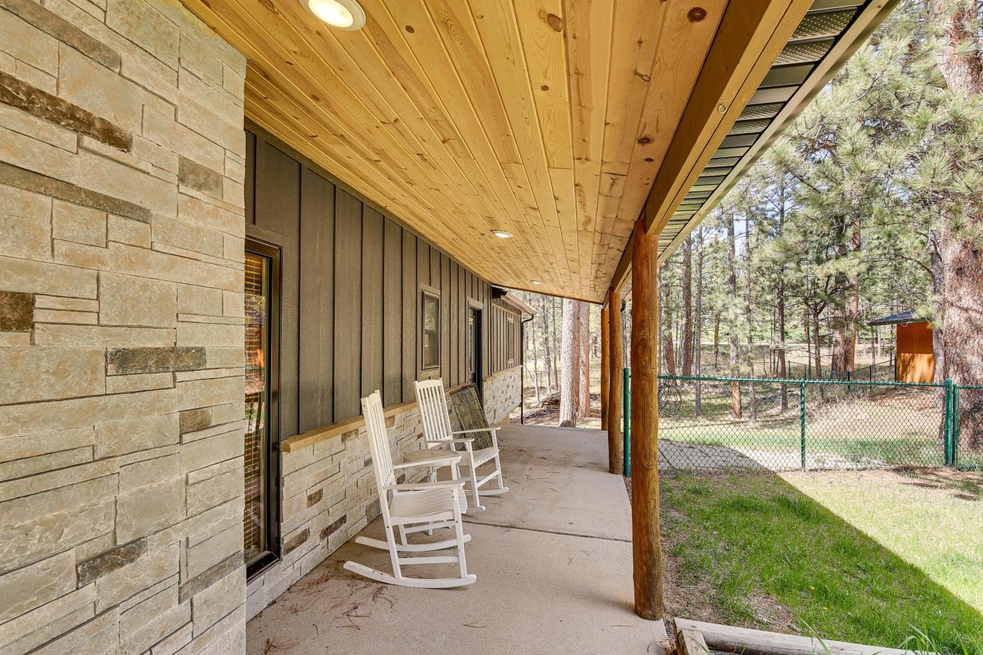 Private Black Hills Home With Corral Horses Welcome Custer Exteriér fotografie