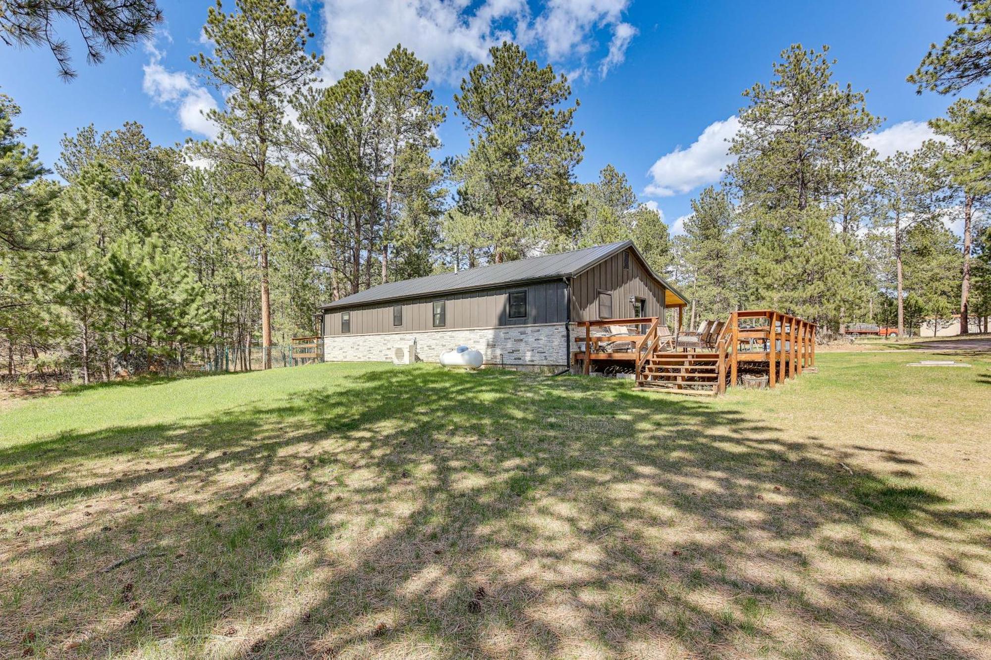 Private Black Hills Home With Corral Horses Welcome Custer Exteriér fotografie
