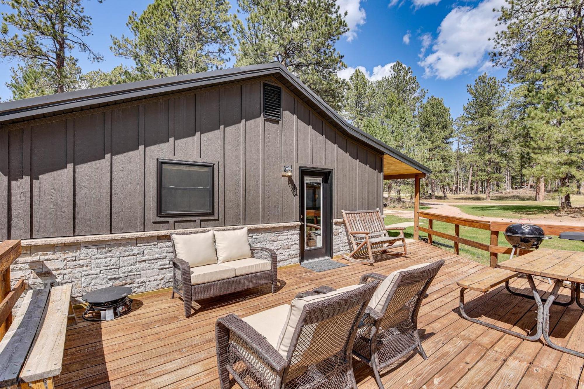 Private Black Hills Home With Corral Horses Welcome Custer Exteriér fotografie
