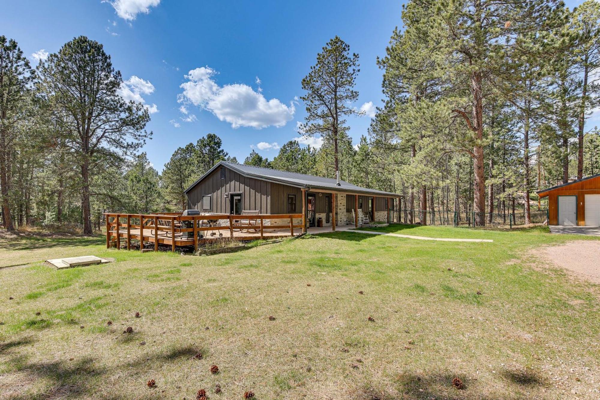 Private Black Hills Home With Corral Horses Welcome Custer Exteriér fotografie